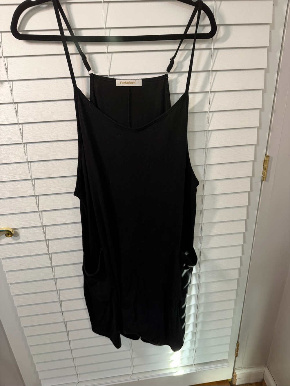 Fantaslook Black Dress Top - Classic Black